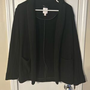 Lauren Conrad Women’s Medium Sweater Blazer pockets